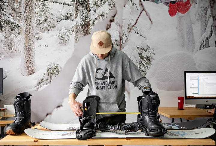 How to setup your snowboard