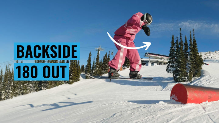 How To Backside 180 Out | Learn To Jib - EP 8