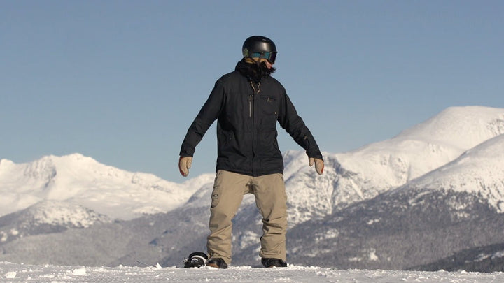 Balanced Position On A Snowboard - Snowboard Addiction