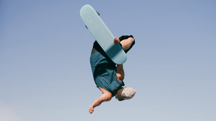 How To 360 With Grabs On A Tramp Board - Snowboard Addiction