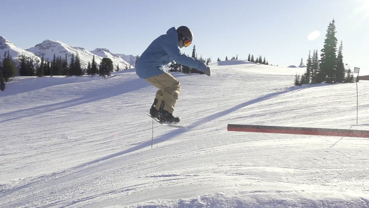 How To 50-50 Backside 180 - Snowboard Addiction
