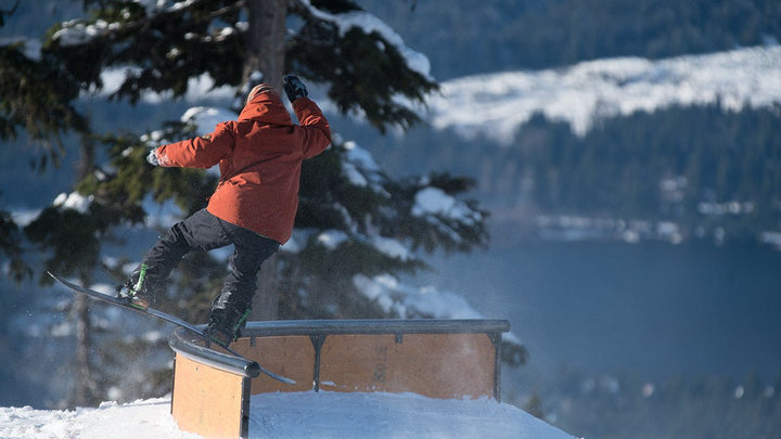 How To Boardslide On A Training Board - Snowboard Addiction