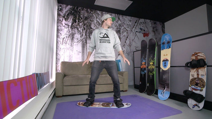 How To Get Moving On Your Training Board - Snowboard Addiction