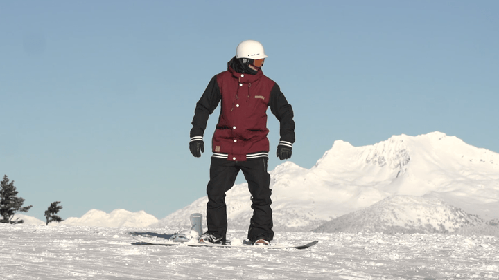 How To One Foot Straight Line - Snowboard Addiction