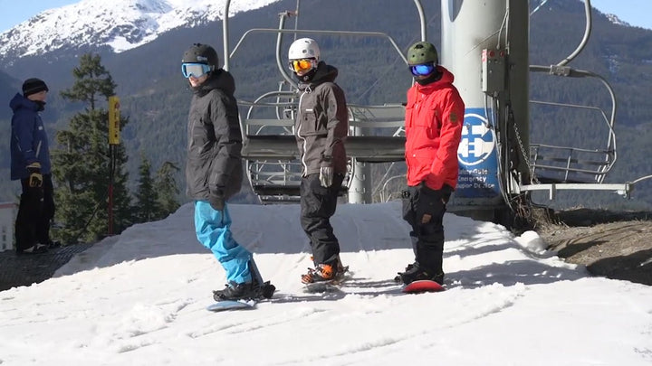 How To Ride One Footed - Snowboard Addiction