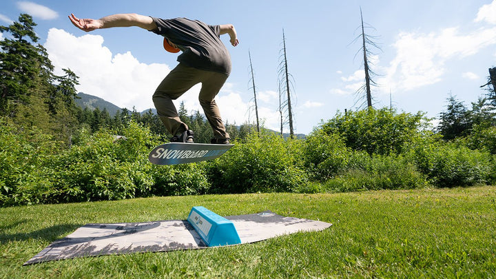 How To Switch Backside 180 In On A Training Board - Snowboard Addiction