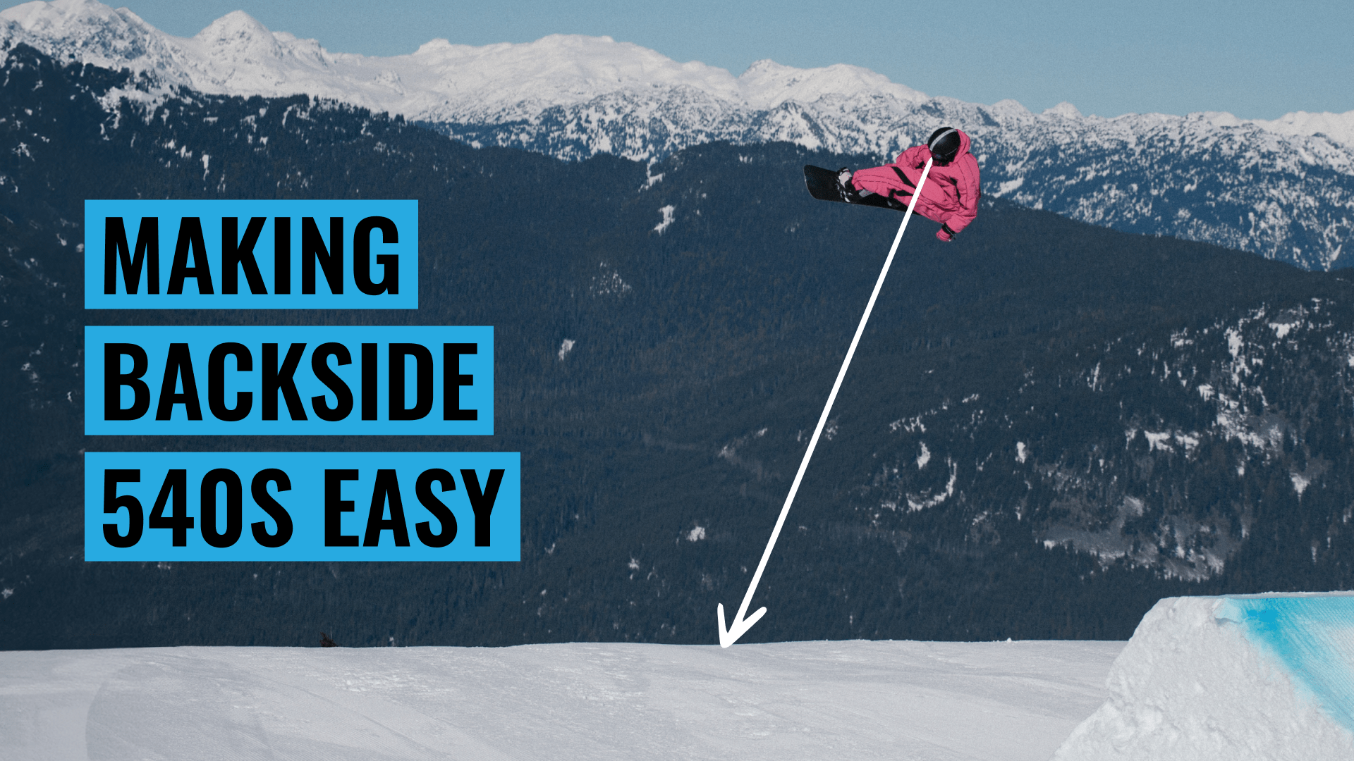Learn to Backside 540 with Confidence and Control – Snowboard Addiction