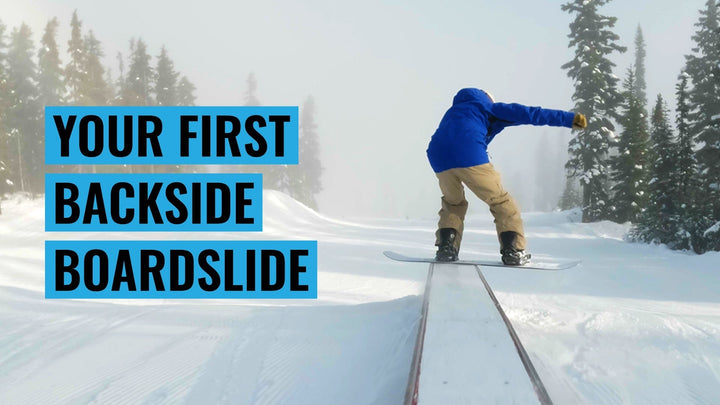 Learn To Backside Boardslides | Learn to Jib - EP 4 - Snowboard Addiction