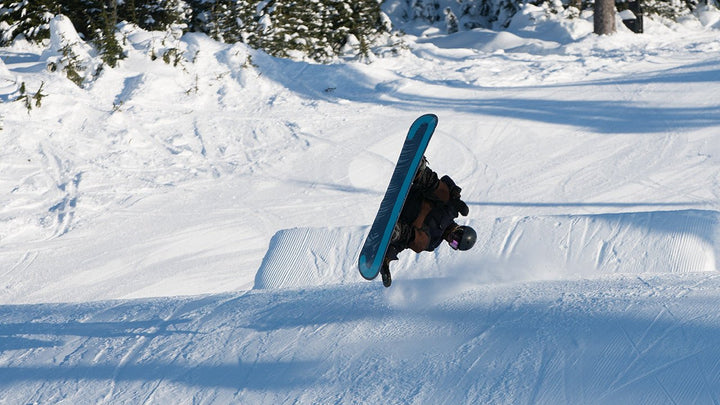 Snowboarder Explodes His Riding - Snowboard Addiction