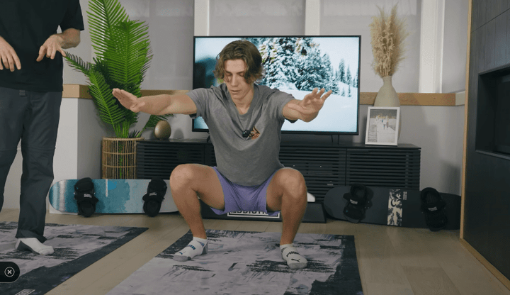Workout Like A PRO Snowboarder - Snowboard Addiction