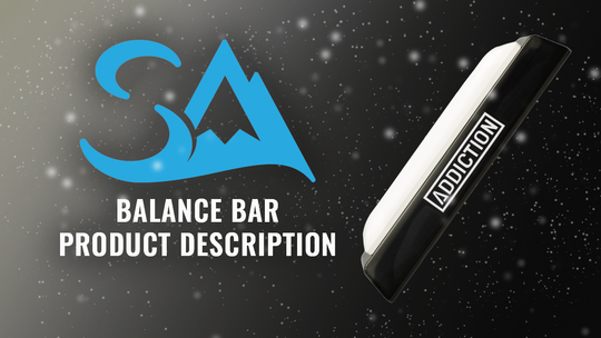 Snowboard Addiction Balance Bar Product Description