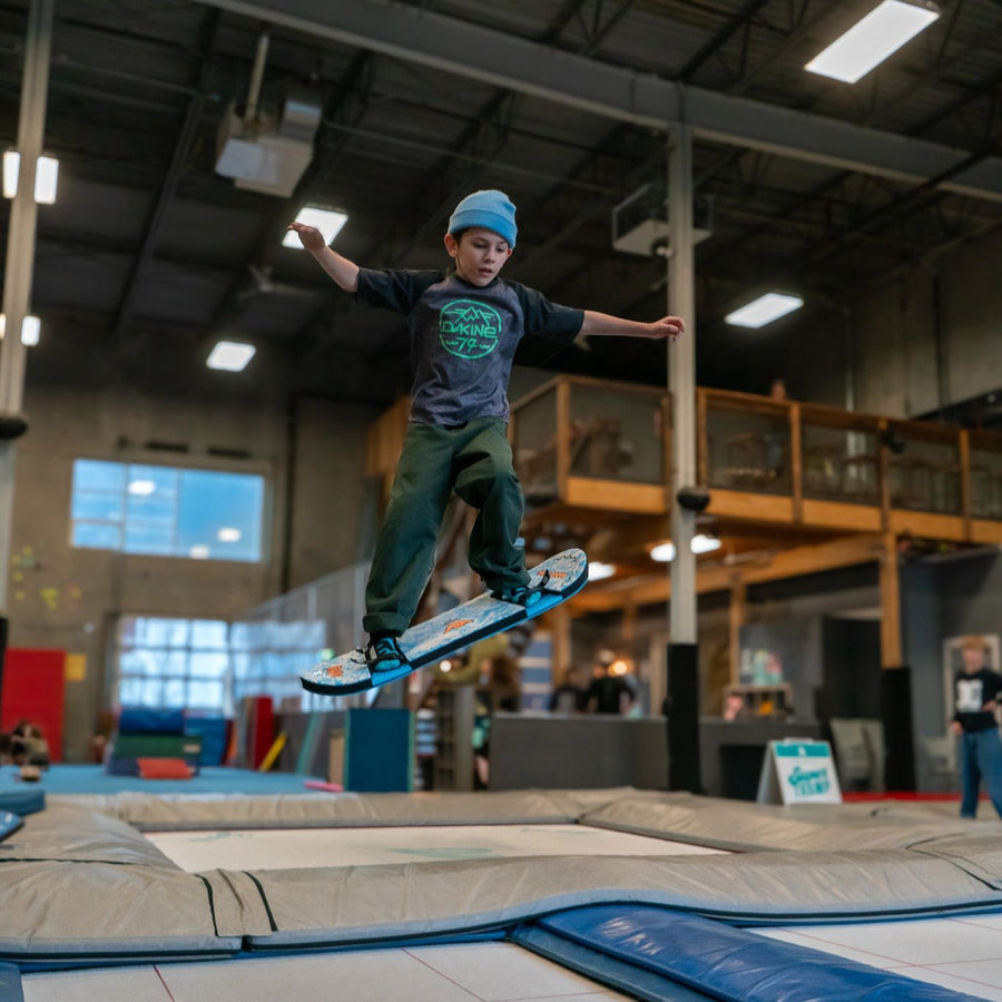 Kids Tramp Board - Training Board from Snowboard Addiction